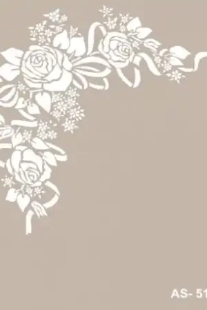 STENCIL CADENCE 21x30 CM ESQUINA DE ROSAS Precio Bajo