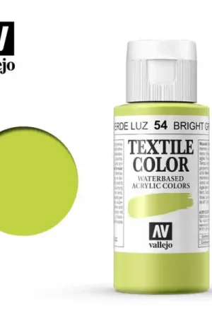Garantía De Devolución De Dinero PINTURA TELA VALLEJO Nº54 VERDE LUZ 35 ML