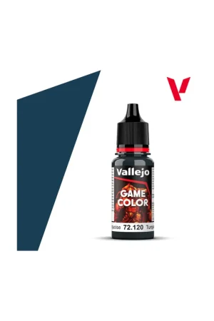 Última Oportunidad PINTURA VALLEJO GAME 18 ml TURQUESA ABISAL