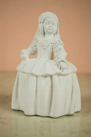 Últimas Unidades ESCAYOLA, MENINA INFANTA MARGARITA 15 CM
