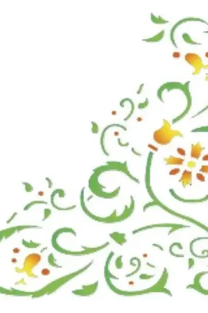 STENCIL ACRILEX 13x13 CM CANTONERA (2) Gran Oferta