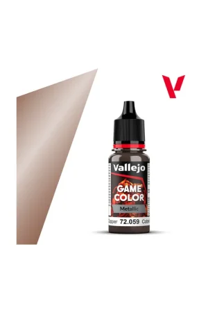 Envío Exprés PINTURA VALLEJO GAME METAL 18 ml COBRE BRUÑIDO