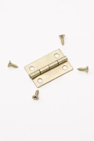 BISAGRA DORADA 2.5x1.5 CM Máxima Calidad