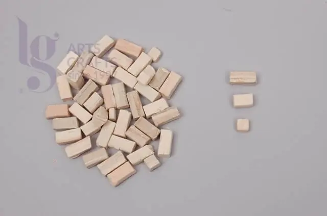 Disponible Ahora PIEDRAS CERÁMICA 6x5x12 MM, 40 UDS.