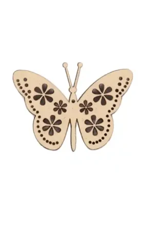 Rebajas SILUETA MADERA MARIPOSA 6x4.5x0.3 CM
