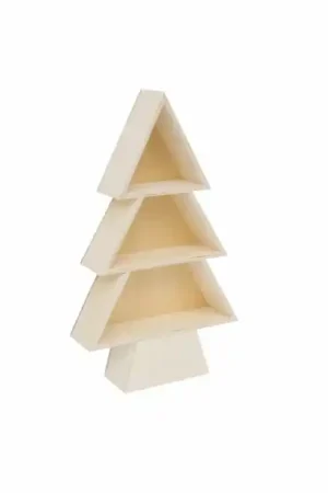 ÁRBOL NAVIDAD MADERA 20.5x6x35 CM Descuento