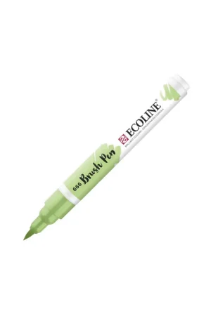 Auténtico ROTULADOR ECOLINE BRUSH PEN Verde Pastel 666