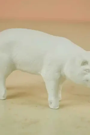 Nuevo Modelo ESCAYOLA, CERDO DE PIE 6 CM