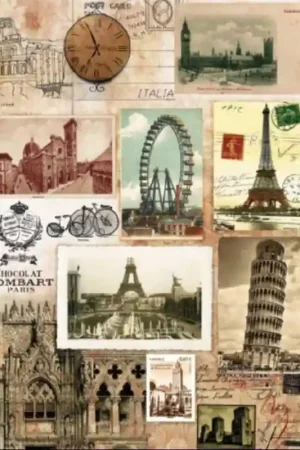 Compra Ahora PAPEL ARROZ CADENCE Nº045 POSTALES VINTAGE 30x41