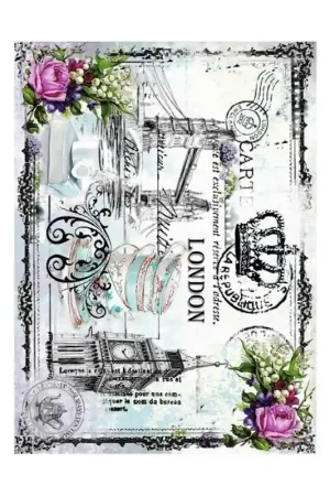 Pago Seguro PAPEL ARROZ CADENCE Nº351 LONDON 30x41
