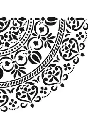 STENCIL CADENCE 25x25 CM MANDALA GRANDE Precio Reducido
