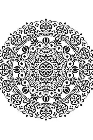 STENCIL CADENCE 25x25 CM MANDALA De Moda