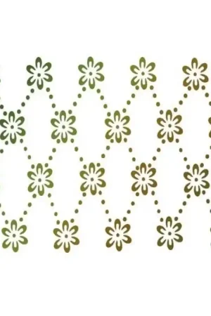 Disponible Ahora STENCIL ACRILEX 21x15 CM FLORES