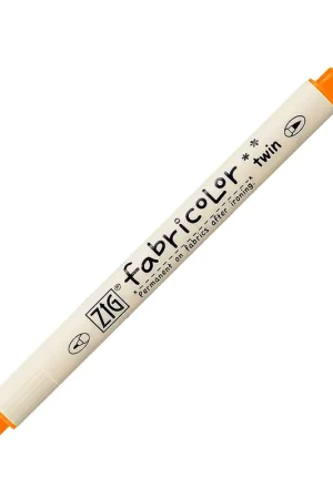 ROTULADOR TELA ZIG TWIN NARANJA Económico