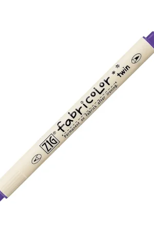 Certificado ROTULADOR TELA ZIG TWIN VIOLETA