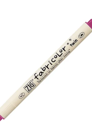 ROTULADOR TELA ZIG TWIN FUCSIA Mayoreo