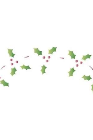 Precio Reducido STENCIL ACRILEX 16x3 CM ACEBO