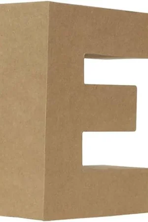 Compra Ahora LETRA PAPEL MACHÉ "E" 25 CM