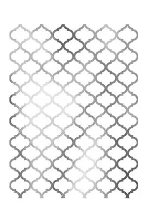 PAPEL ARROZ CADENCE Nº018-B FONDO PLATA MOROCCO 30x41 Últimas Unidades