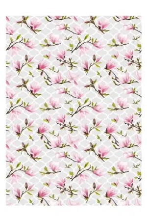Última Versión PAPEL ARROZ CADENCE Nº558 MAGNOLIAS 30x41