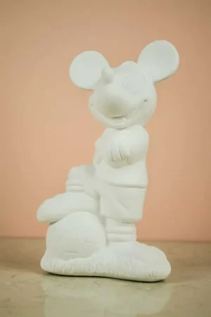 Edición Limitada ESCAYOLA, MICKEY FÚTBOL 22 CM