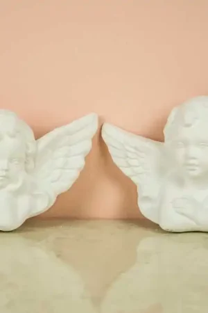 ESCAYOLA, CABEZA DE ÁNGEL PARA COLGAR 20 CM (UNIDAD) Artesanal