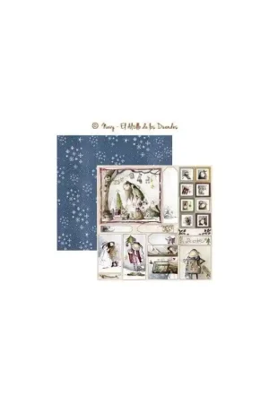 Promoción Exclusiva PAPEL SCRAP EL ALTILLO DE LOS DUENDES, OTRO AÑO MÁGICO 012