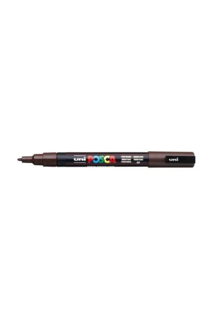 ROTULADOR POSCA PC-3M MARRÓN OSCURO& Oferta Especial