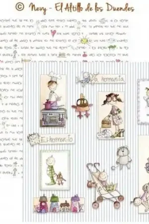 PAPEL SCRAP EL ALTILLO DE LOS DUENDES, LA ILUSIÓN DE LA ESPERA 006 Ordenar Ahora Mismo