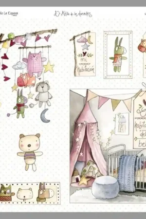 Envío Gratis PAPEL SCRAP EL ALTILLO DE LOS DUENDES, LA ILUSIÓN DE LA ESPERA 005