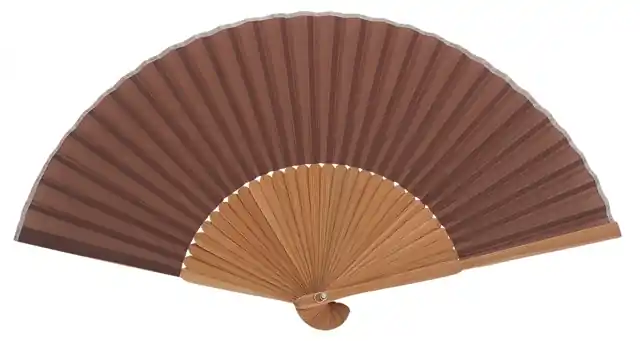 ABANICO BAMBÚ 21 CM MARRÓN Edición Limitada