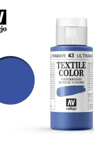 Oferta PINTURA TELA VALLEJO Nº43 AZUL ULTRAMAR 35 ML