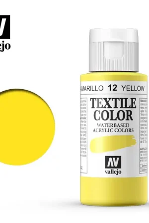 Pago Seguro PINTURA TELA VALLEJO Nº12 AMARILLO 35 ML