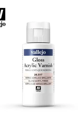 BARNIZ VALLEJO ACRÍLICO BRILLO 60 ML Liquidación