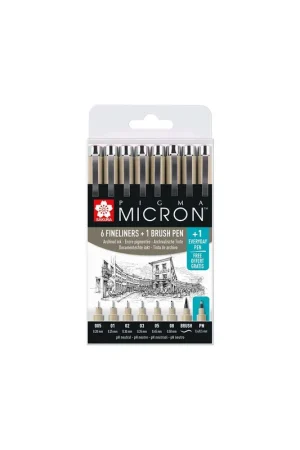 Compra Ahora ROTULADOR SAKURA PIGMA MICRON 7+1 PROMO POXSDK8S