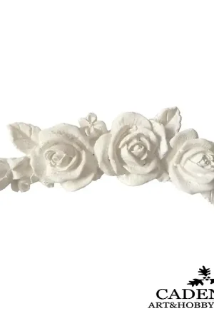 RESINA, MINI ROSAS CADENCE 8,7x2,5 CM Promoción Exclusiva