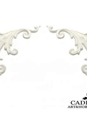 RESINA, PAR DE ESQUINAS CADENCE 27x10,5 CM Envío Internacional