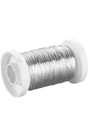 Barato ALAMBRE 0.25 MM 150 M ALPACA PLATEADO