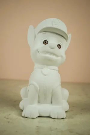 Mayoreo ESCAYOLA, PERRO CHASE 18 CM