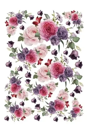 Compra Hoy PAPEL ARROZ CADENCE Nº629 BOUQUET ROSAS 30x41