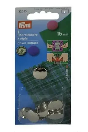Últimas Unidades BOTONES PARA FORRAR 15 MM PRYM