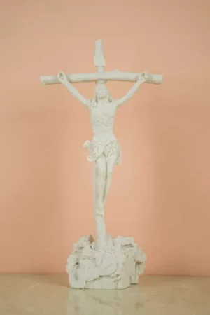 Artesanal MARMOLINA, CRISTO CRUCIFICADO 26 CM