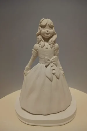 Hecho A Mano ESCAYOLA, NIÑA COMUNIÓN 16 CM