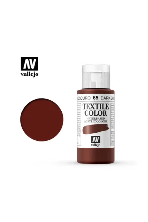Premium TEXTIL COLOR VALLEJO 60ML MARRÓN 65