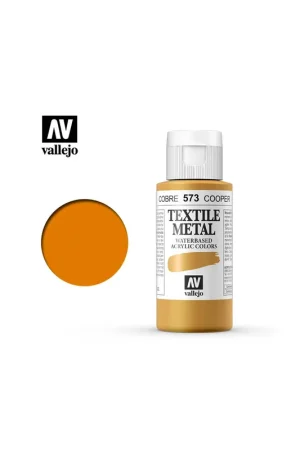 TEXTIL COLOR VALLEJO 60ML MET COBRE 573 Barato