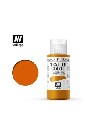 TEXTIL COLOR VALLEJO 60ML NARANJA VIVO 21 Original
