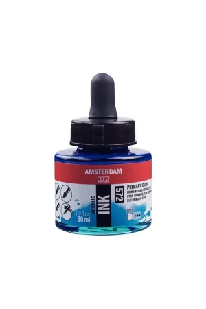 TINTA AMSTERDAM 30ML CIAN PRIM 572 Original