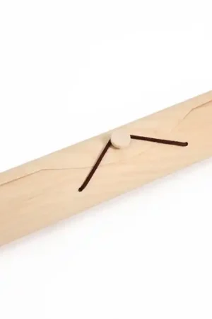 CAJA MADERA DE BALSA CILÍNDRICA 33.5x5.5 CM Marca Reconocida