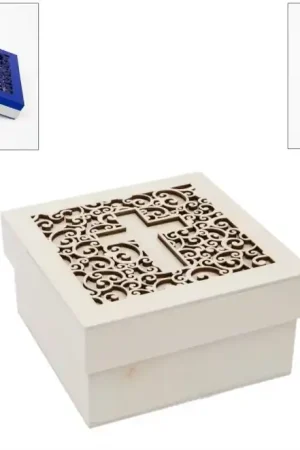 Últimas Unidades CAJA MADERA CRUZ 16x16 CM