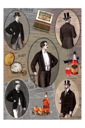 PAPEL ARROZ CADENCE Nº278 GENTLEMAN 30x41 Liquidación